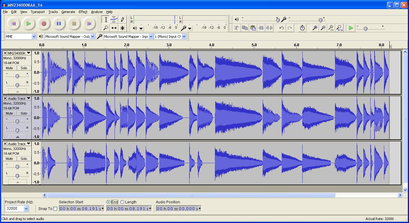 Kawai R100 WAV Files