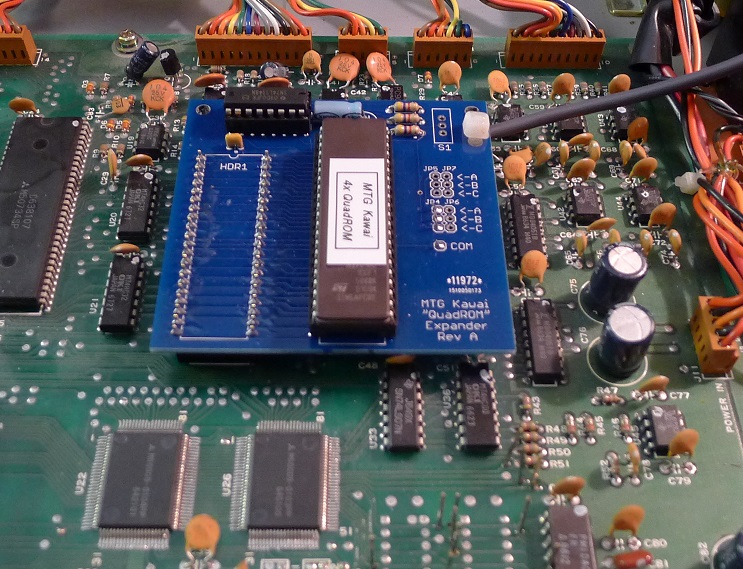 Kawai R100 4x QuadROM Sound Switcher