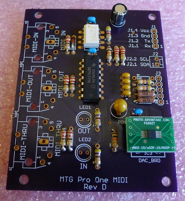 sequential circuits pro one MIDI plus CV DAC